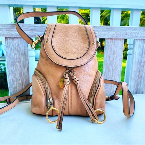 See By Chloe Nude Olga Backpack EUC - Picture 14 of 16